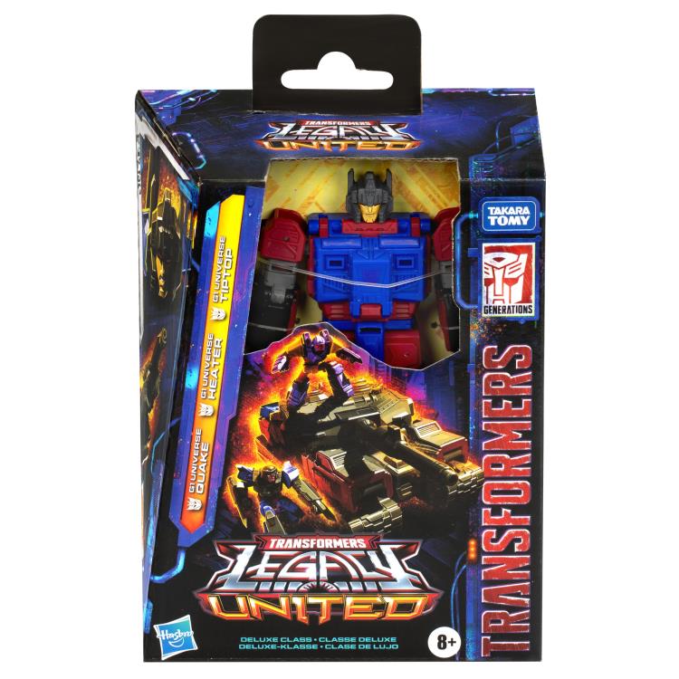 TRANSFORMERS LEGACY UNITED  G1 QUAKE - HEATER - TIPTOP