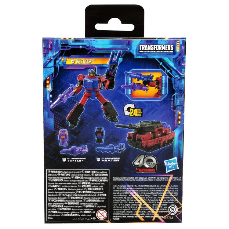 TRANSFORMERS LEGACY UNITED  G1 QUAKE - HEATER - TIPTOP