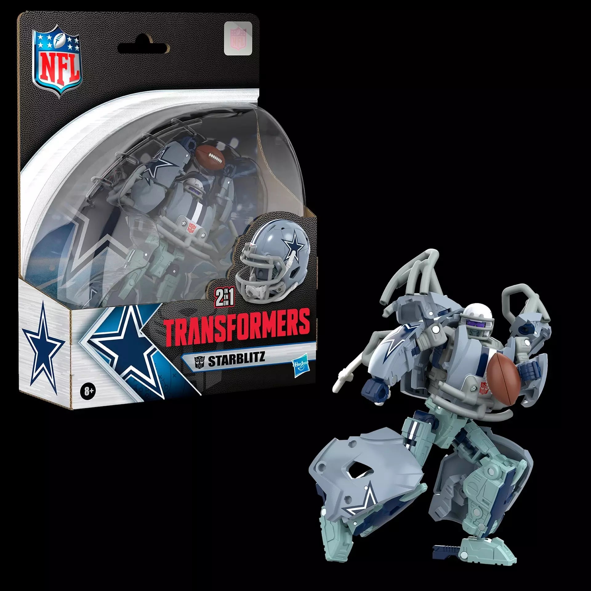Transformers X NFL Collaborative Dallas Cowboys Transformers Starblitz