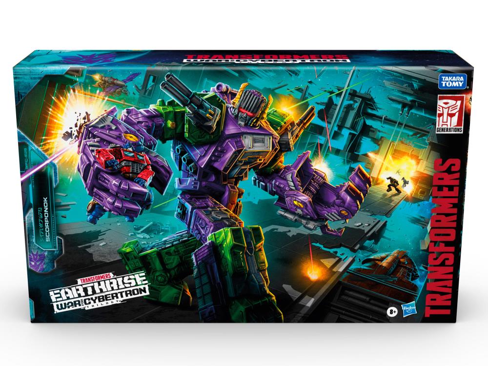 TRANSFORMERS WAR FOR CYBERTRON:  EARTHRISE TITAN SCORPONOK