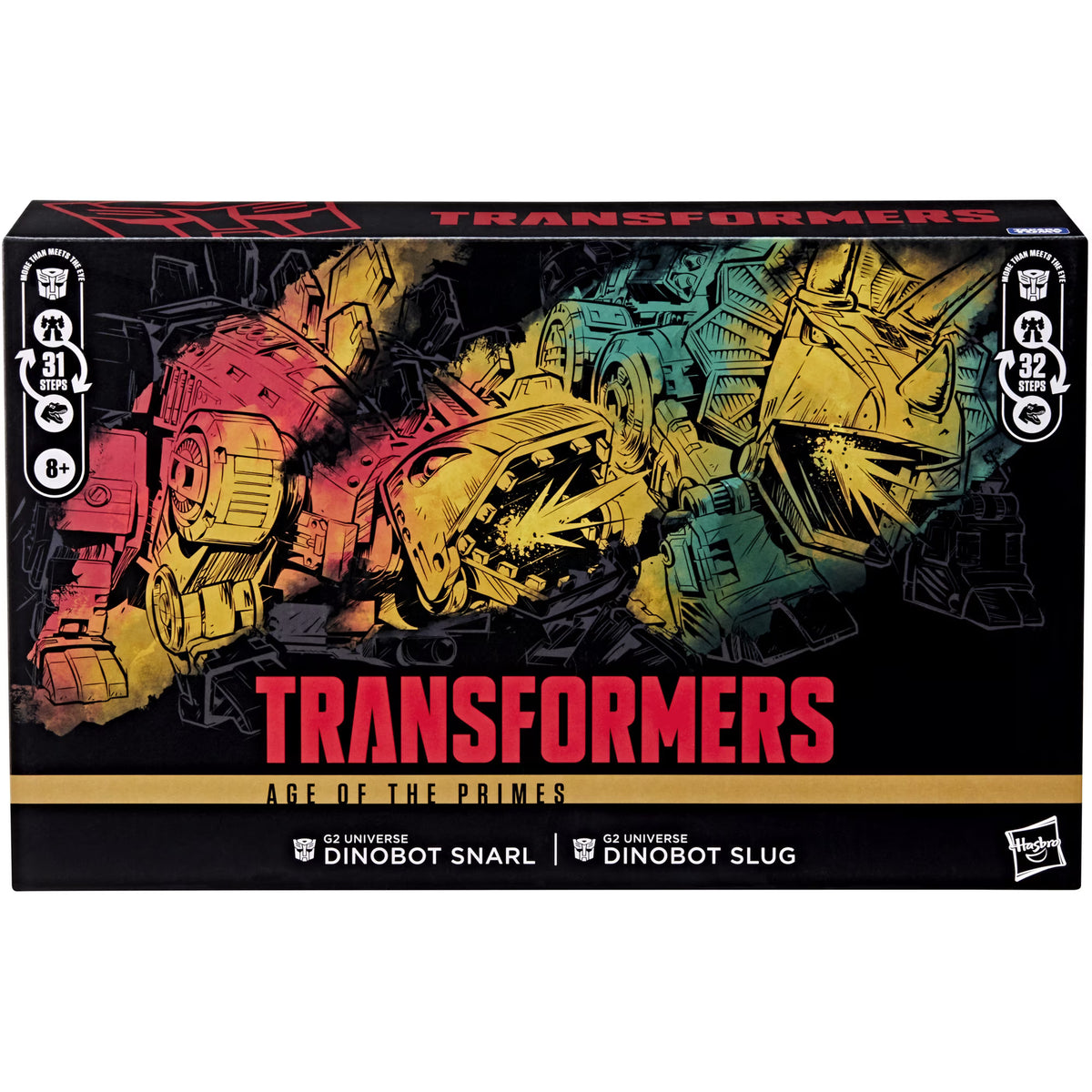 Transformers Age of The Primes G2 Universe Dinobot Snarl & Dinobot Slug
