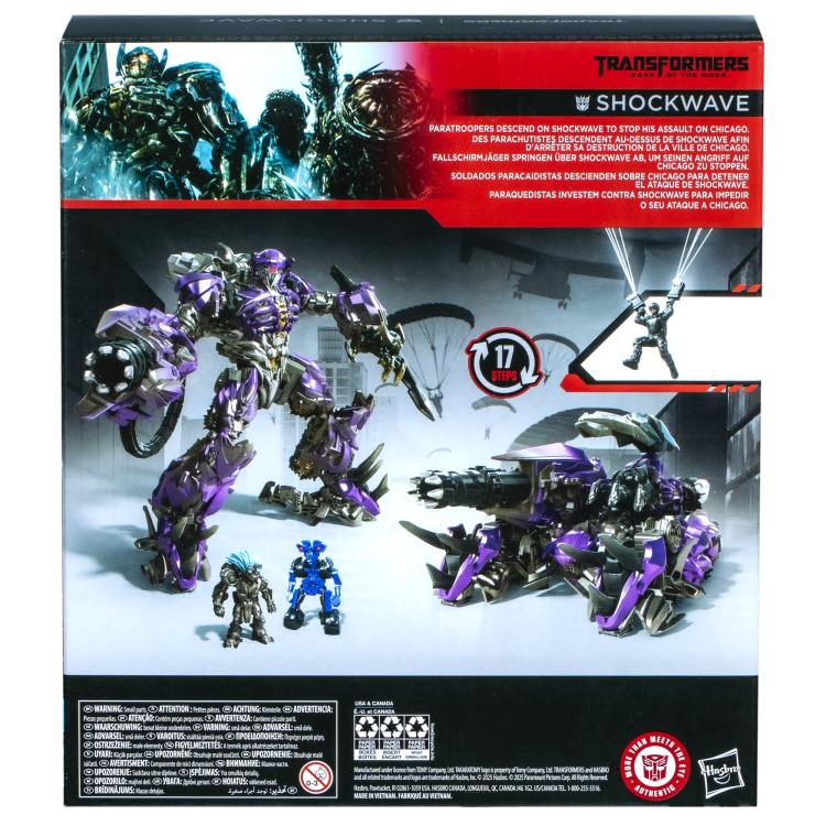 TRANSFORMERS DARK OF THE MOON STUDIO SERIES:  SHOCKWAVE
