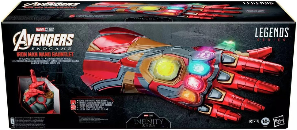 Marvel Studios the Infinity Saga: Avengers Endgame Iron Man Nano Gauntlet