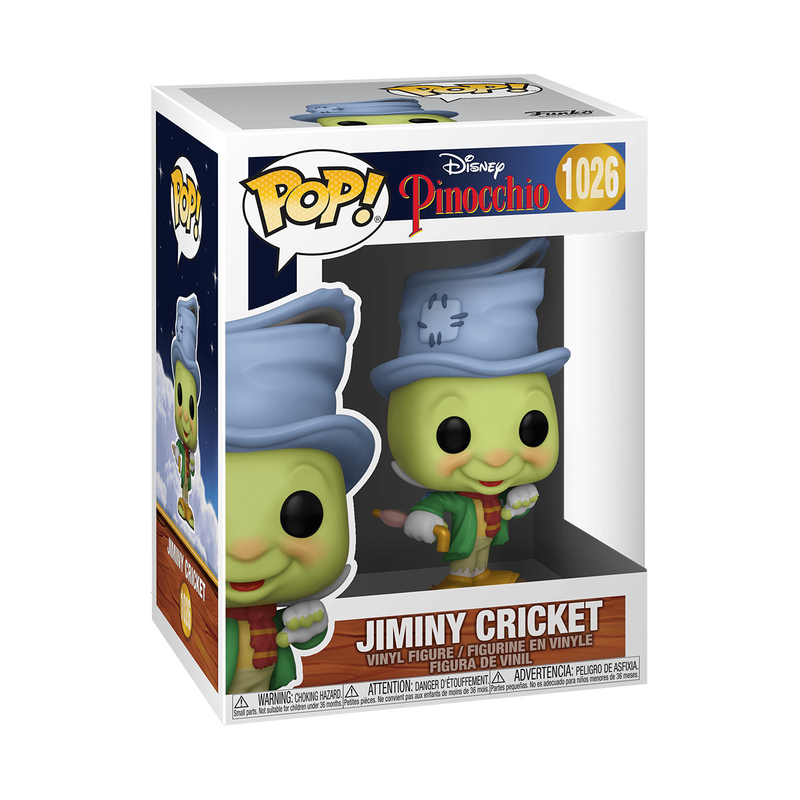 FUNKO POP! DISNEY PINOCCHIO: JIMINY CRICKET # 1026