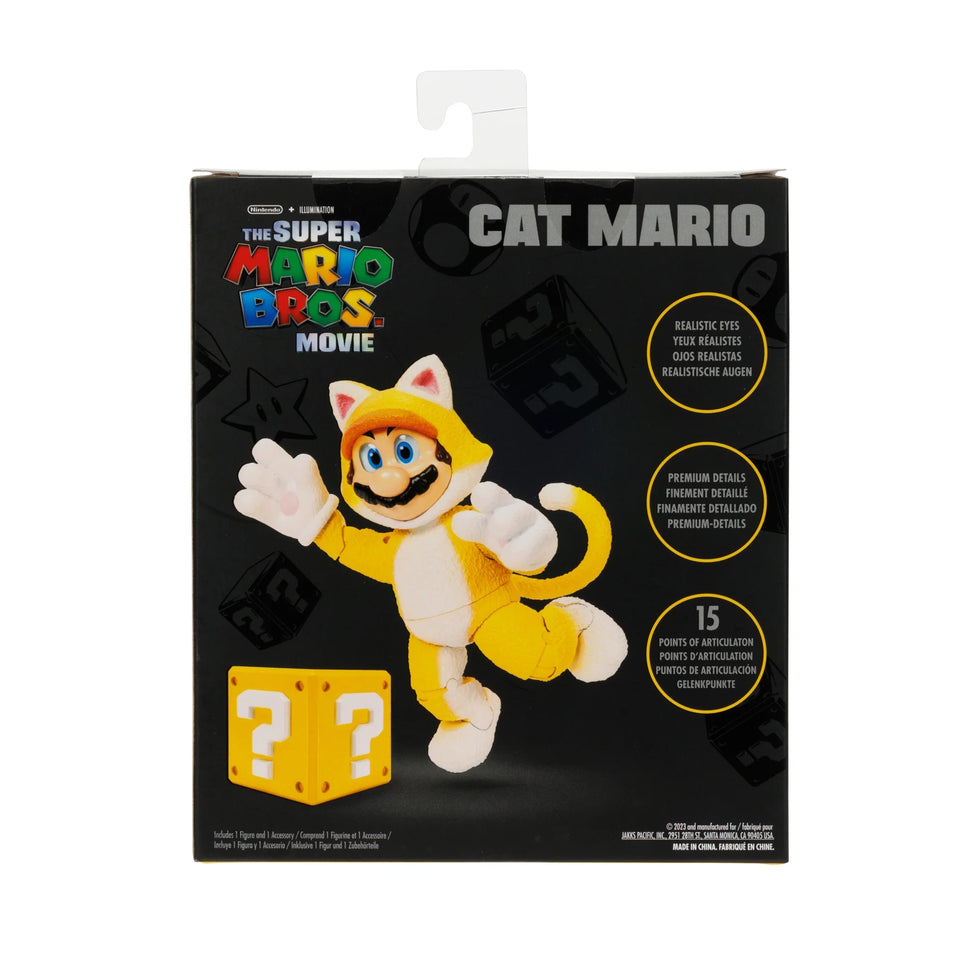 Nintendo the Super Mario Bros Movie Cat Mario