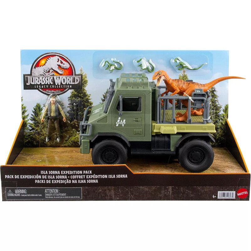 JURASSIC WORLD LEGACY COLLECTION ISLA SORNA EXPEDITION PACK