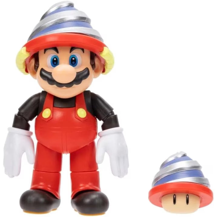 Super Marion Drill Mario w/ Drill Mushroom