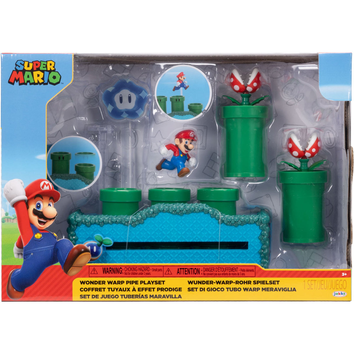 Super Mario Wonder Warp Pipe Playset