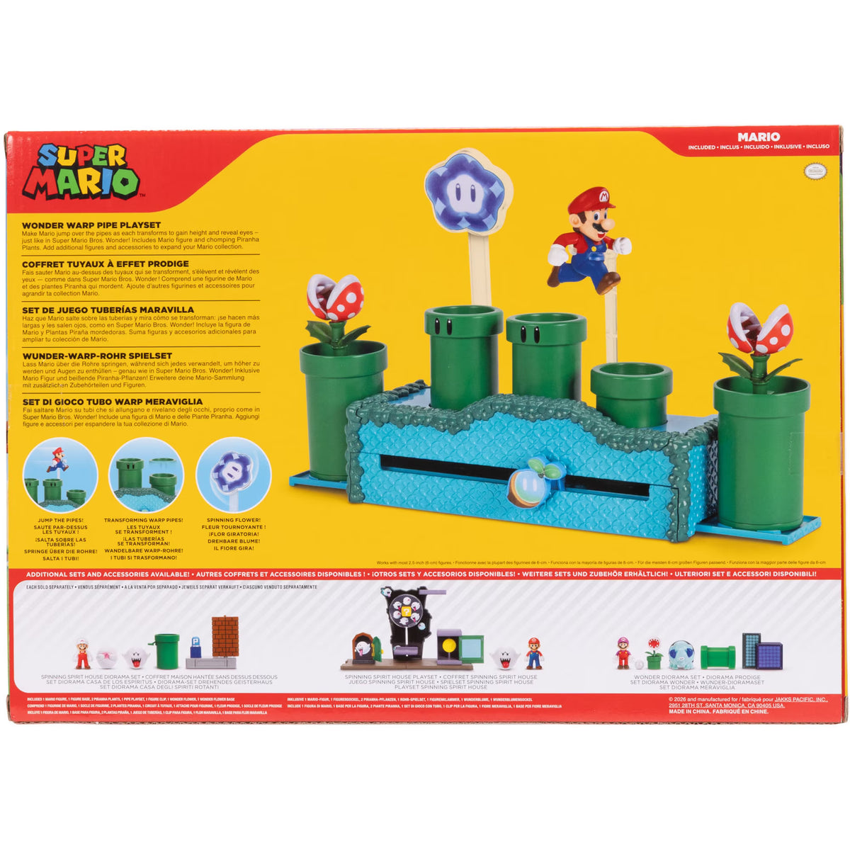 Super Mario Wonder Warp Pipe Playset