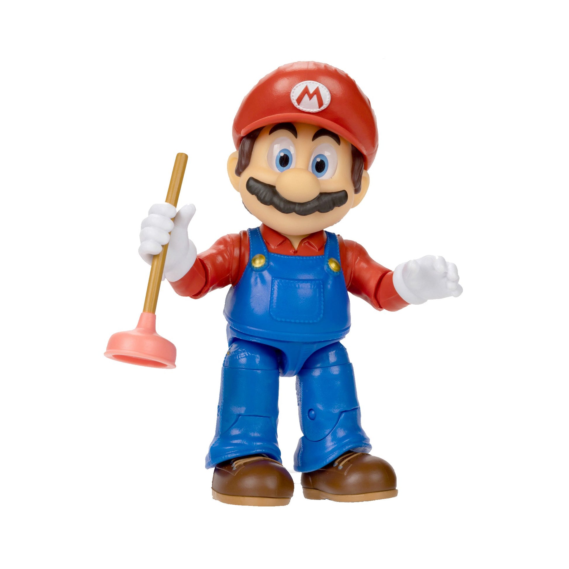 SUPER MARIO BROS THE MOVIE  MARIO W/ PLUNGER