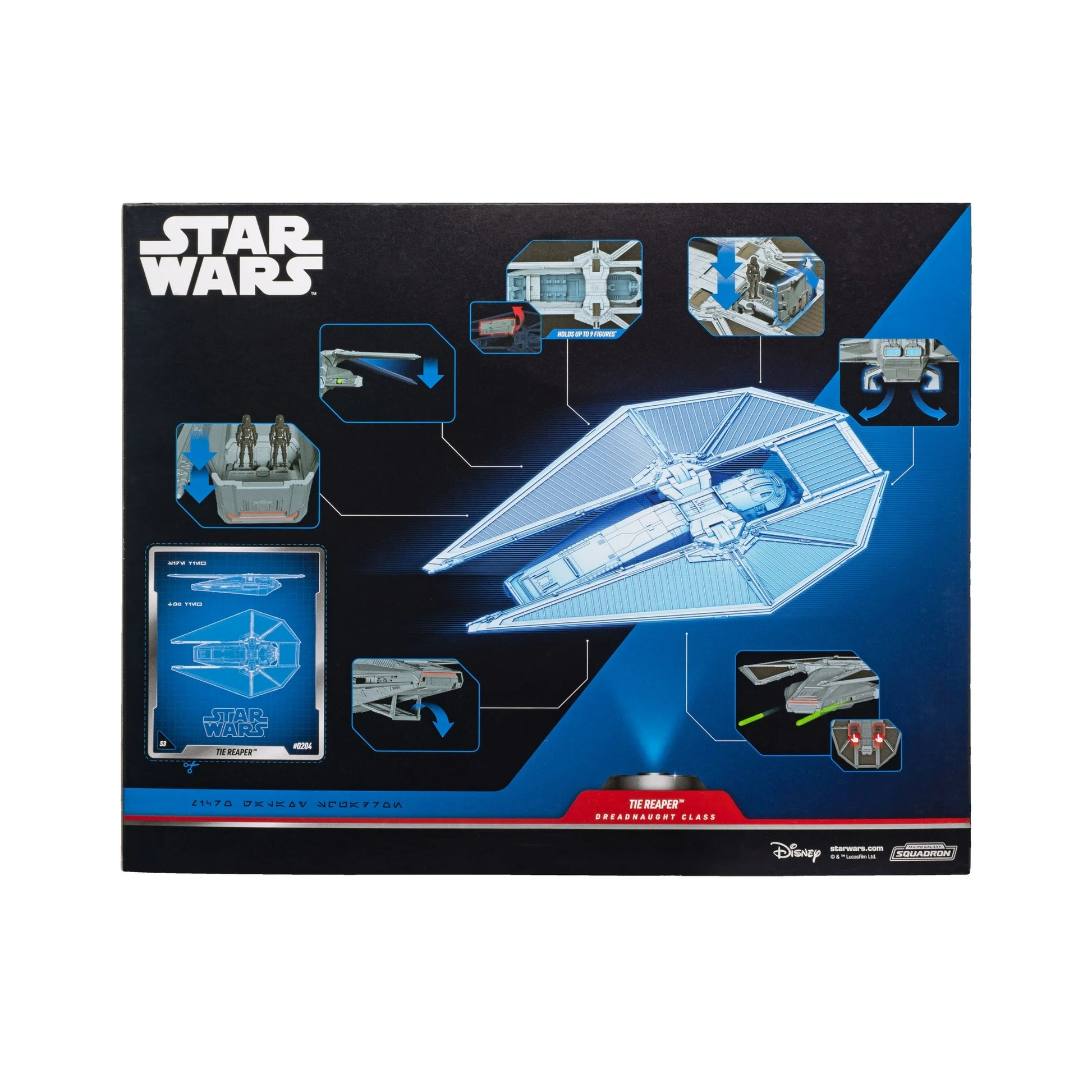 Star Wars Rogue One Micro Galaxy Squadron Tie Reaper