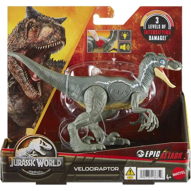JURASSIC WORLD: EPIC ATTACK - VELOCIRAPTOR