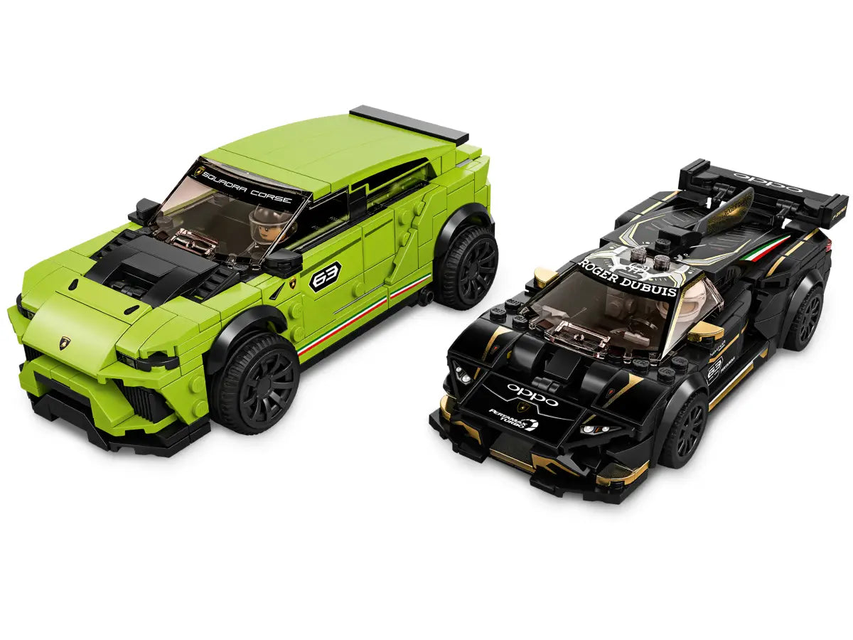 LEGO SPEED CHAMPIONS: LAMBORGHINI URUS ST-X & LAMBORGHINI HURACAN SUPER TROFEO EVO (RETIRED)