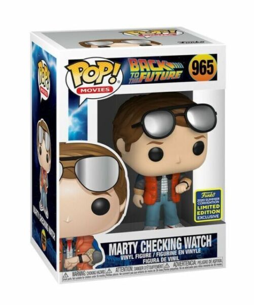 FUNKO POP! MOVIES: BACK TO THE FUTURE- MARTY CHECKING WATCH #965
