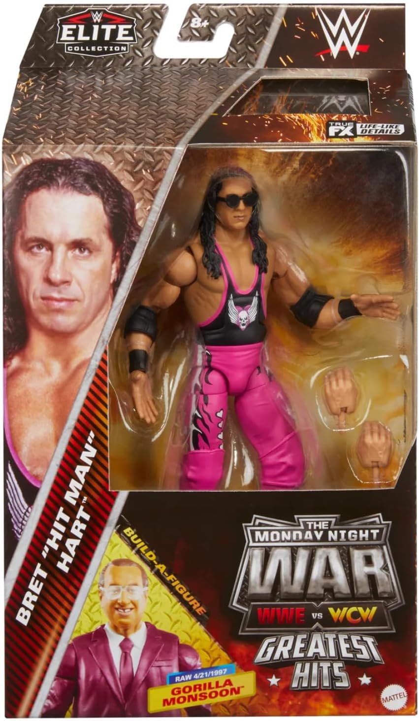 WWE Elite Collection The Monday Night War Greatest Hits: Bret "Hit Man" Hart