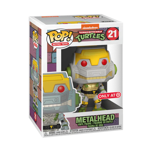 FUNKO POP! RETRO TOYS: TEENAGE MUTANT NINJA TUTLES- METALHEAD #21