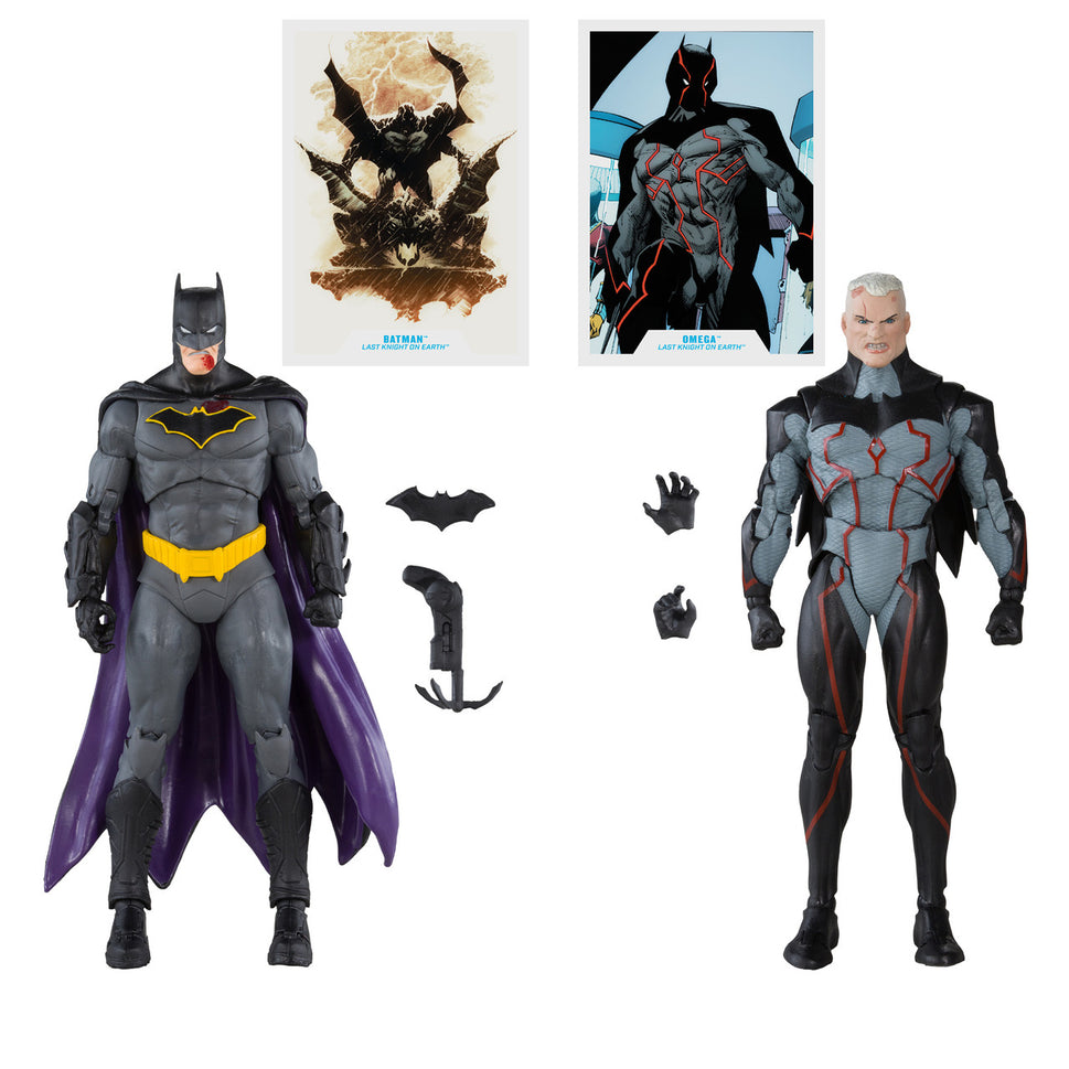 McFarlane Toys DC Multiverse Omega vs Batman (Gold Label Collection)