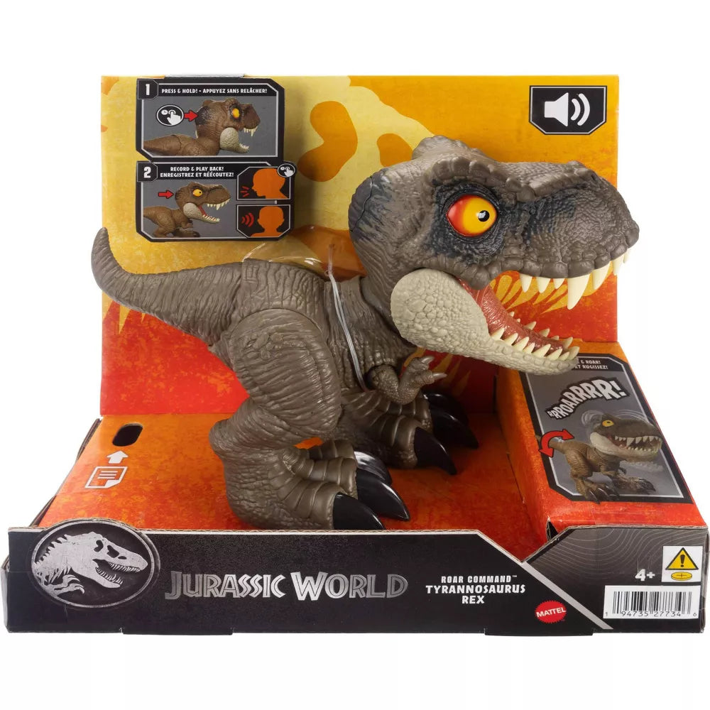 JURASSIC WORLD ROAR COMMAND TYRANNOSAURUS REX