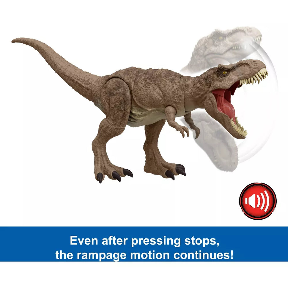 Mattel Jurassic World Chaos Theory All-Out Attack Tyrannosaurus Rex