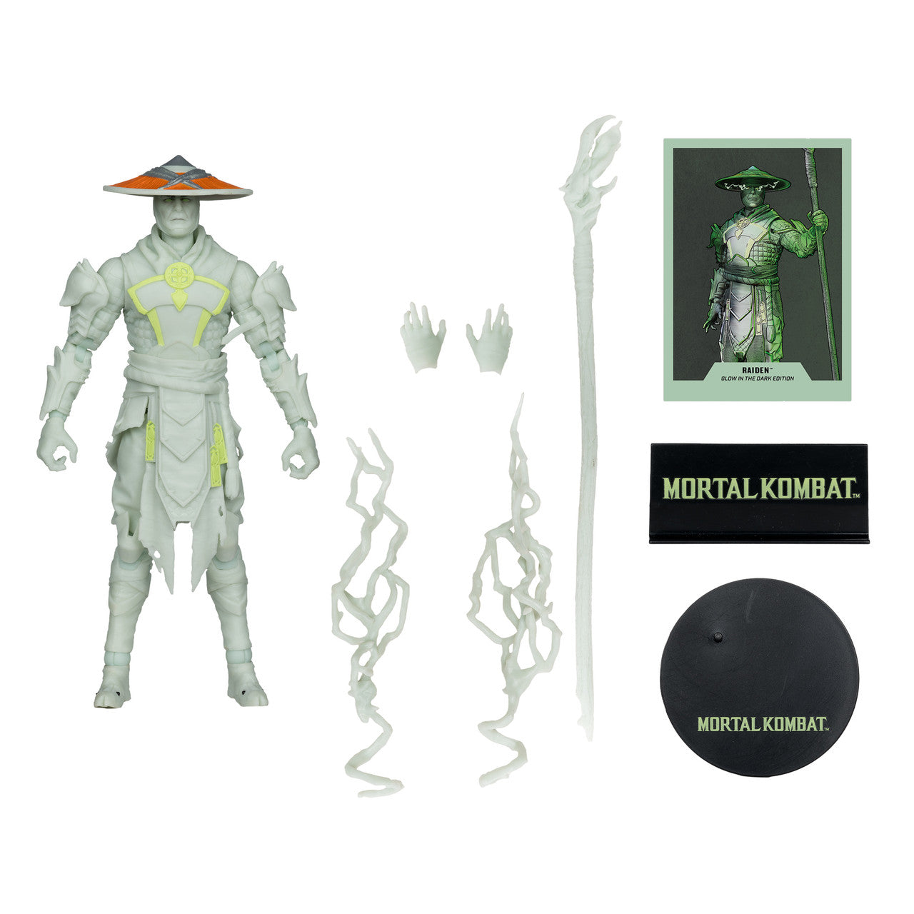 McFarlane Toys Mortal Kombat Raiden (Glow in the Dark) SDCC Exclusive