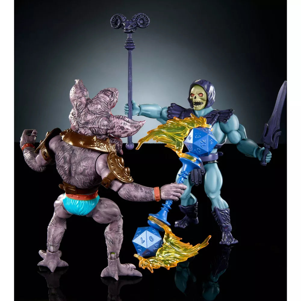 MASTERS OF THE UNIVERSE X STRANGER THINGS  SKELETOR & DEMOGORGON