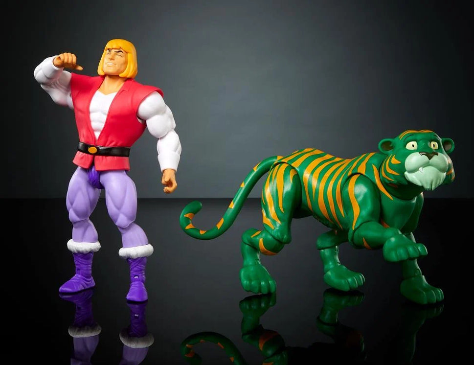 Masters of the Universe Prince Adam and Cringer