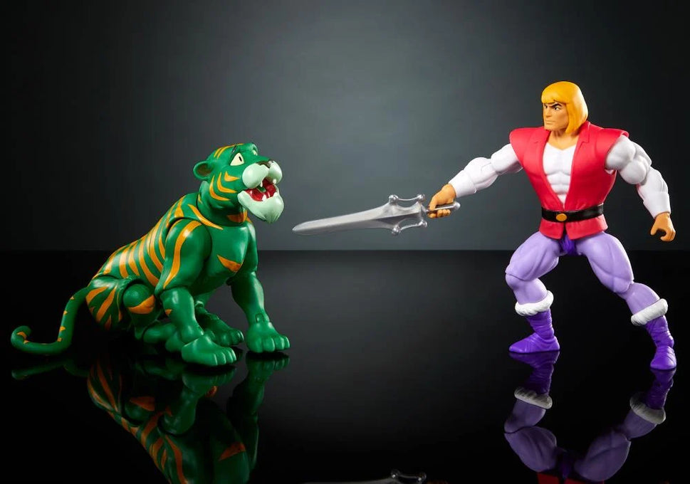 Masters of the Universe Prince Adam and Cringer