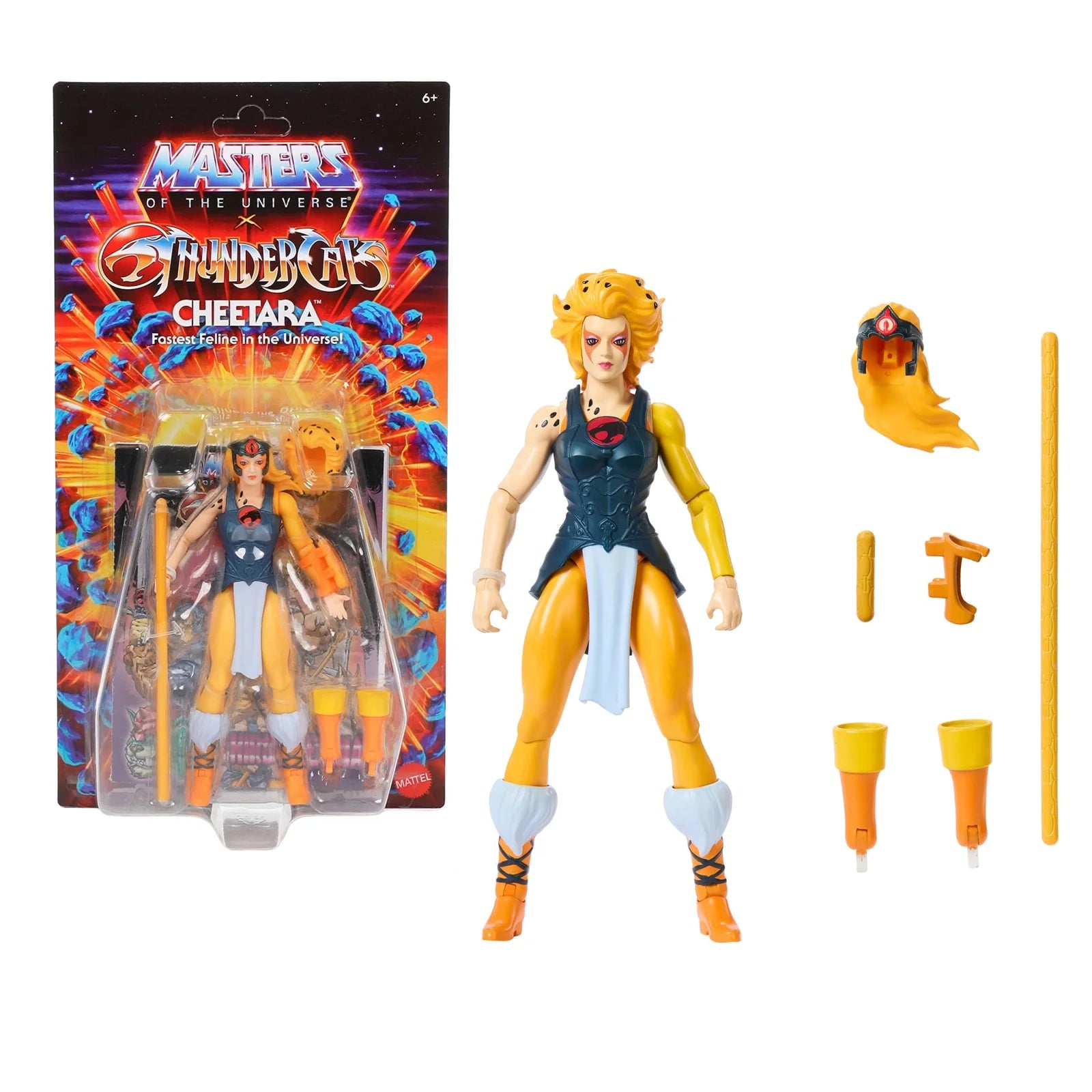MASTERS OF THE UNIVERSE X THUNDERCATS CHEETARA