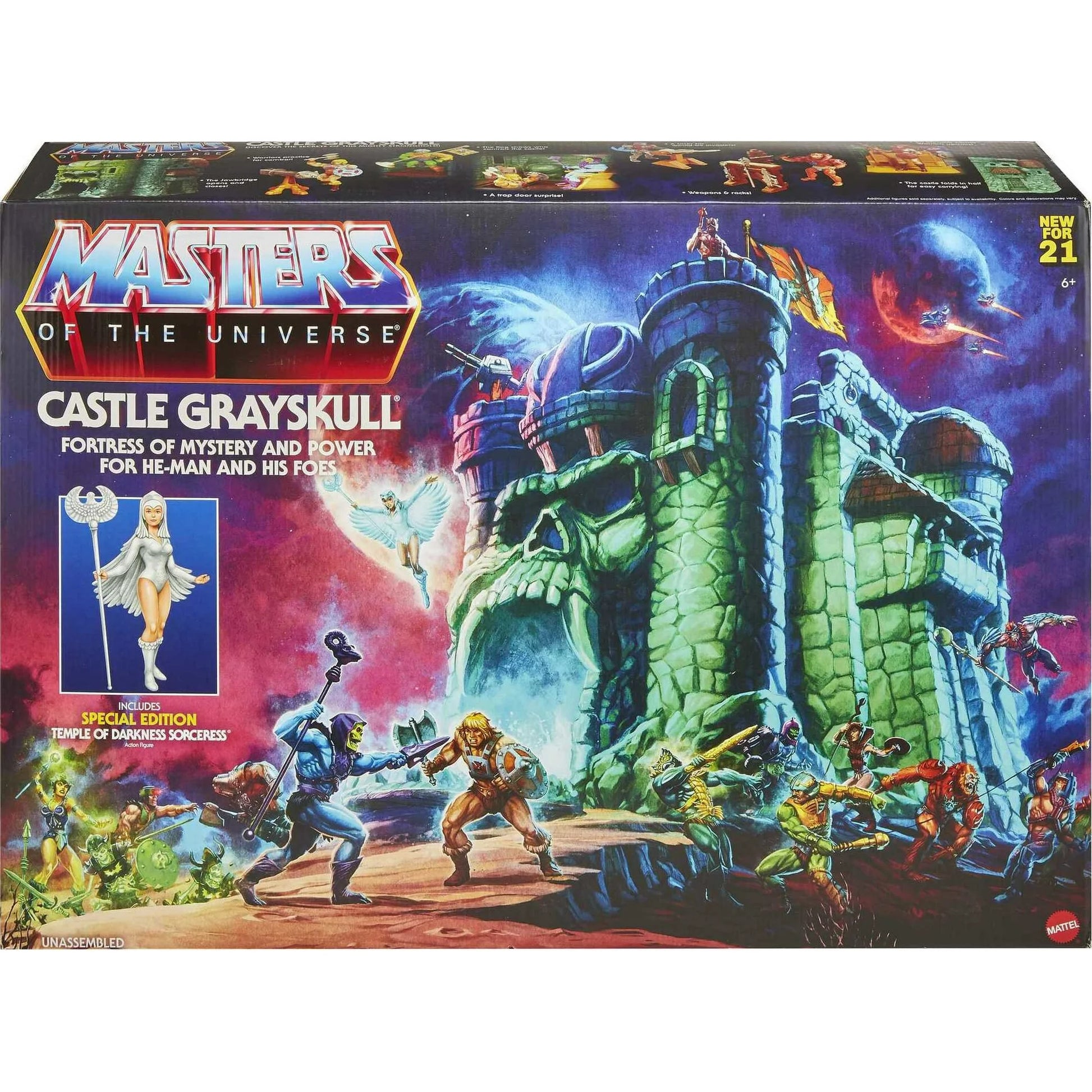 MASTERS OF THE UNIVERSE ORIGINS GRAYSKULL SET