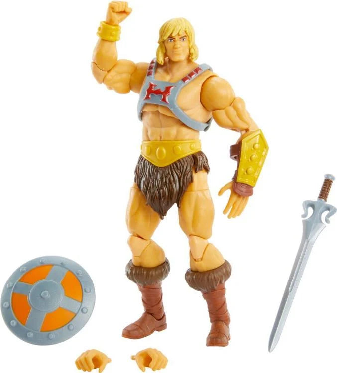 MASTERS OF THE UNIVERSE: REVELATION- HE-MAN ( 30 POINTS OF ARTICULATION)