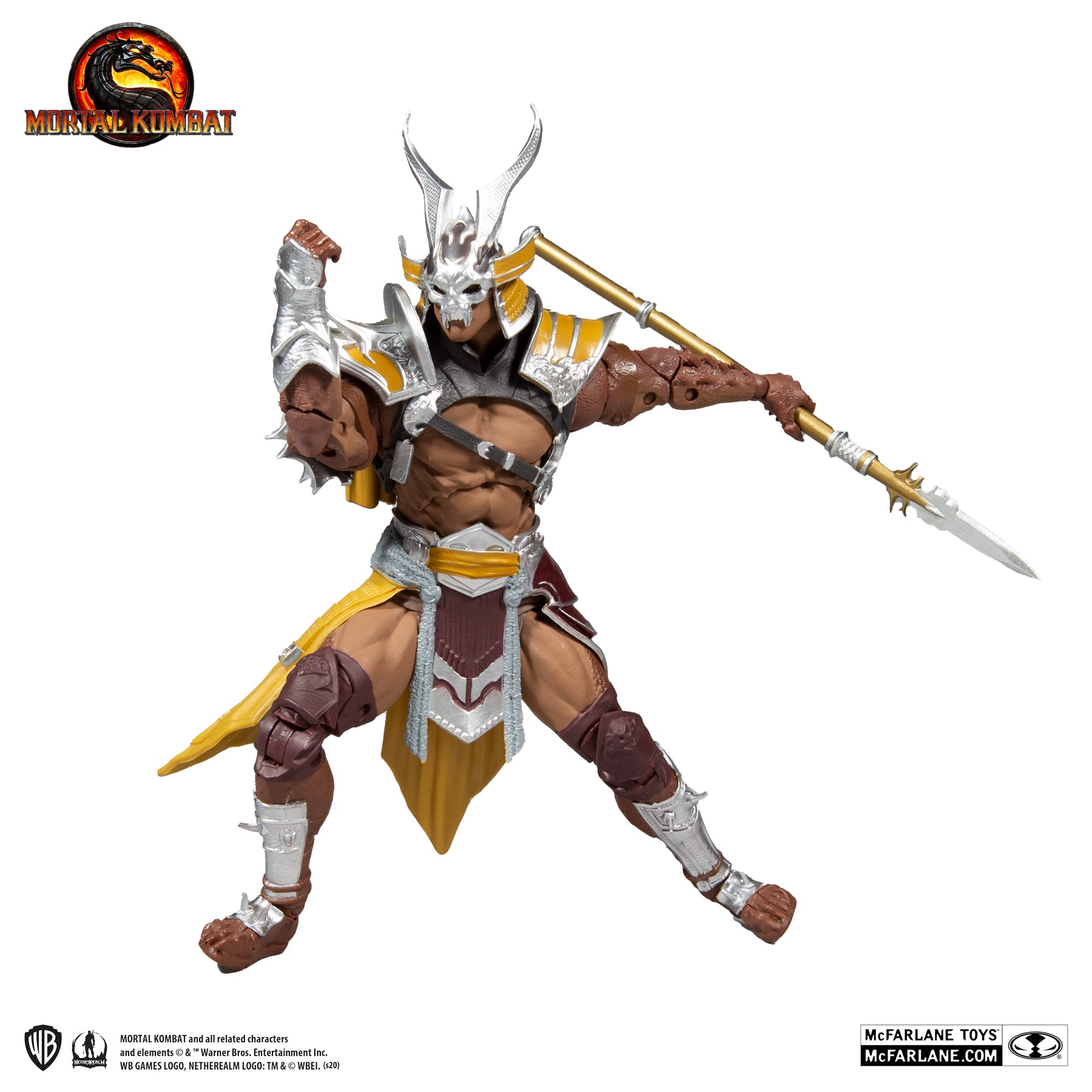 MCFARLANE TOYS MORTAL KOMBAT SUB-ZERO VS SHAO KAHN (2PK)