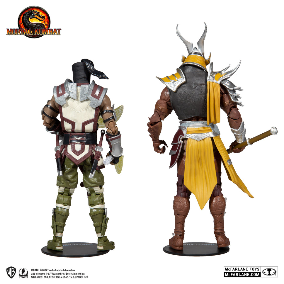 McFarlane Toys Mortal Kombat Sub-Zero vs Shao Kahn (2PK)