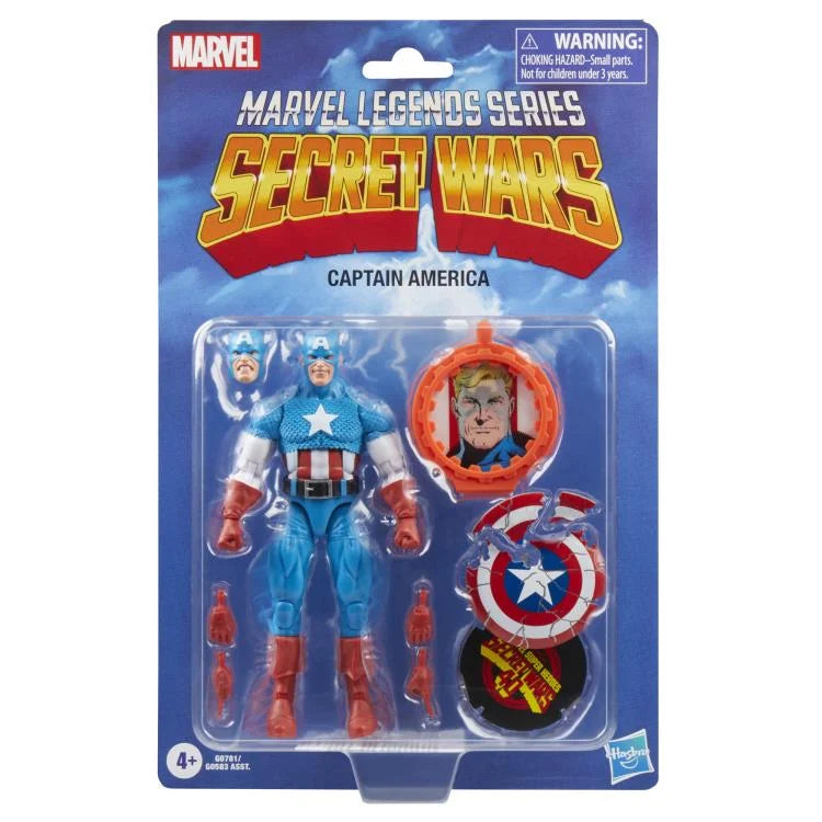 MARVEL LEGEND SERIES SECRET WARS  CAPTAIN AMERICA