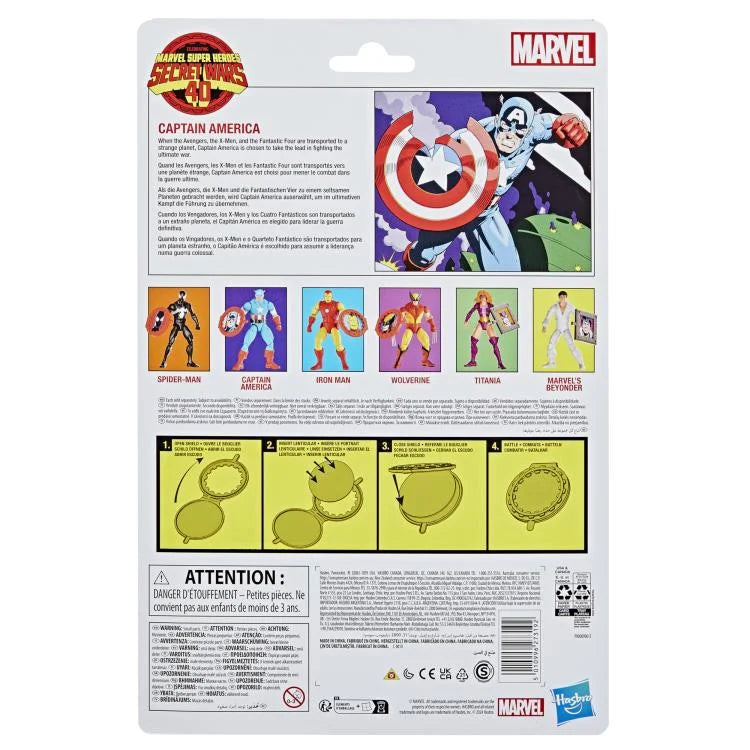 Marvel Legend Series Secret Wars Captain America