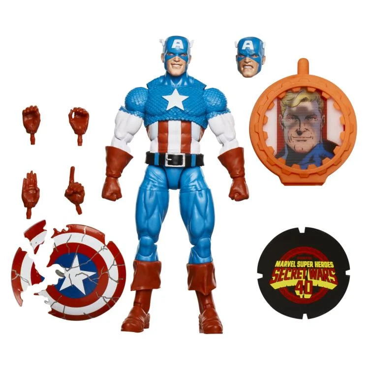 MARVEL LEGEND SERIES SECRET WARS  CAPTAIN AMERICA