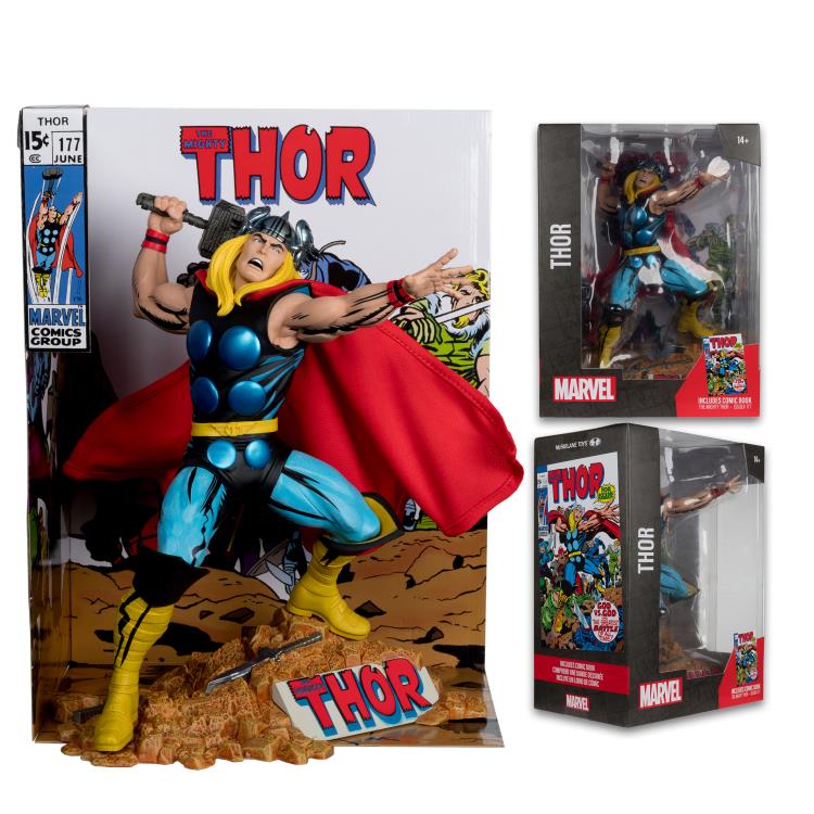 MCFARLANE TOYS MARVEL THOR THE MIGHTY THOR #177 W/COMIC