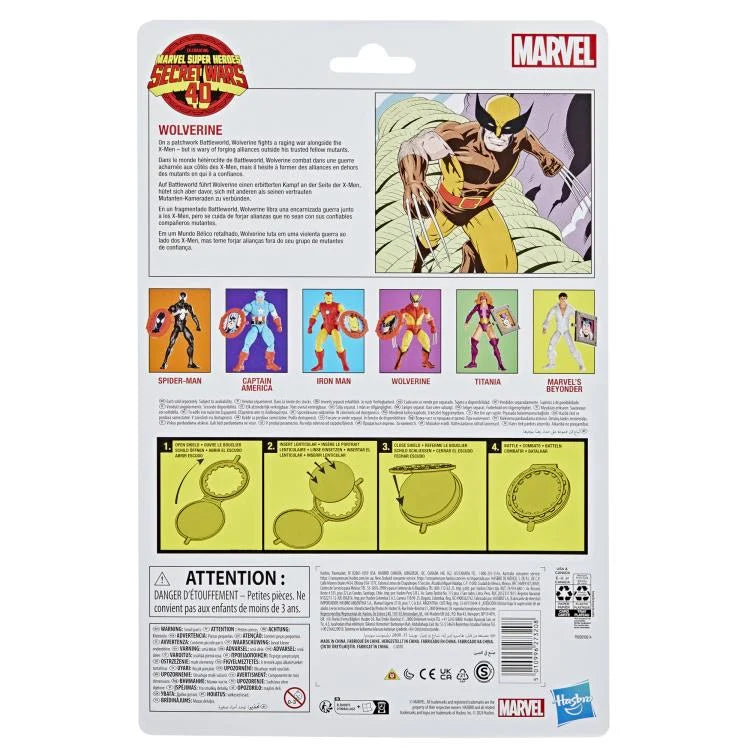 Marvel Legend Series Secret Wars Wolverine