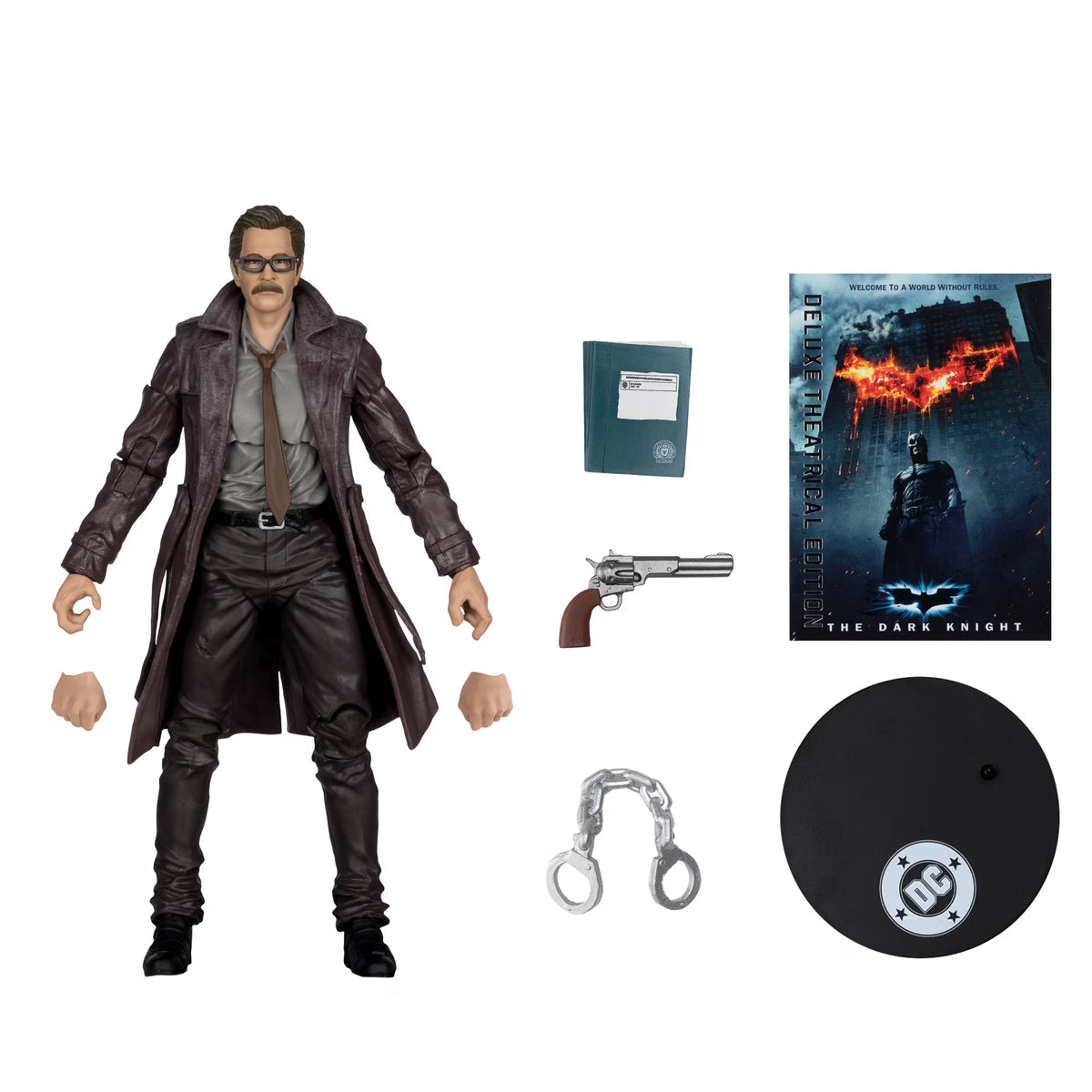 McFarlane DC Multiverse The Dark Knight Trilogy Commisioner James Gordon (DTE)