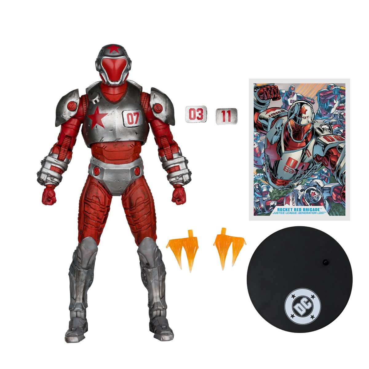 McFarlane DC Multiverse Rocket Red Brigade
