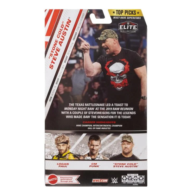 WWE ELITE COLLECTION RAW STONE COLD STEVE AUSTIN
