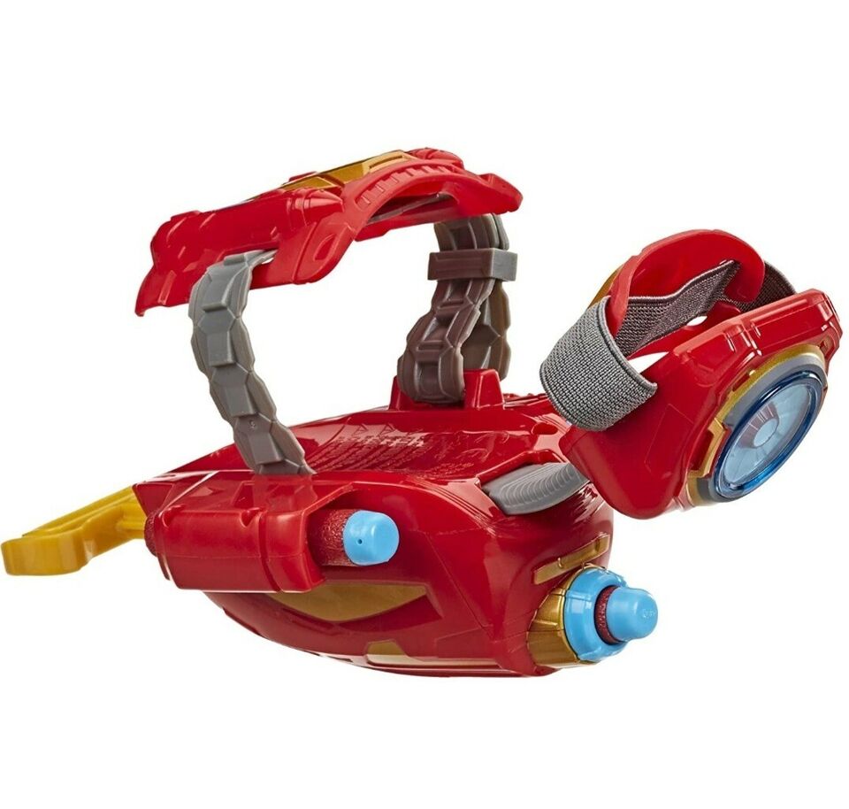 NERF POWER MOVES STRIKE SHOT: IRONMAN- MARVEL AVENGERS-