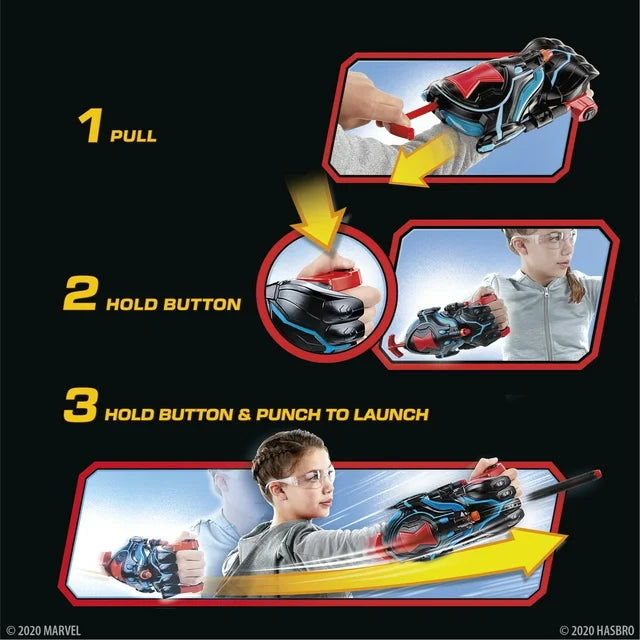 NERF POWER MOVES : MARVEL- BLACK WIDOW STINGER STRIKER