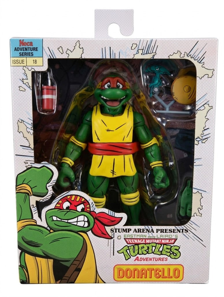 NICKELODEON TEENAGE MUTANT NINJA TURTLES ADVENTURES - STUMP ARENA DONATELLO 7” SCALE FIGURE