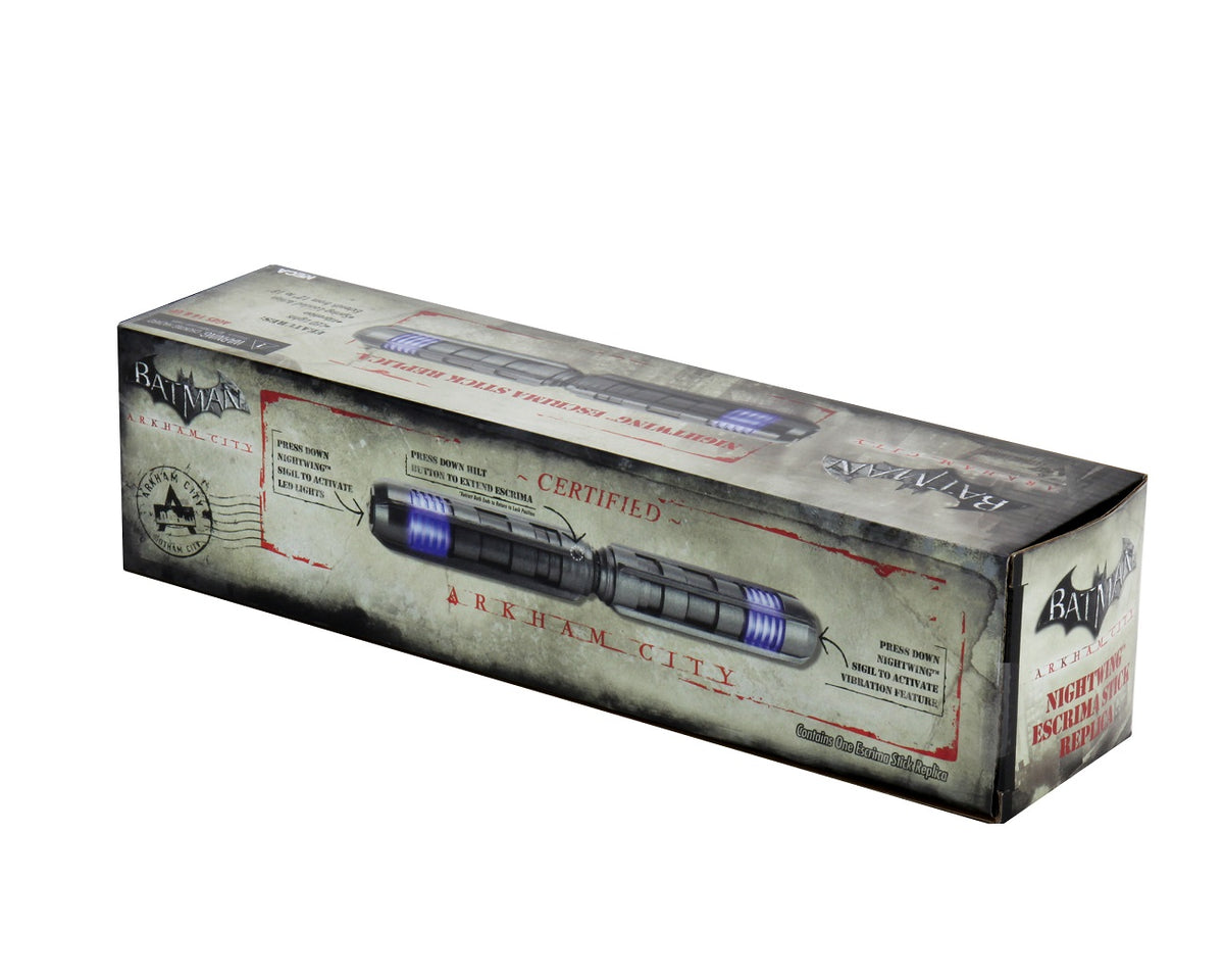 NECA Batman Arkam City Nightwing Escrima Stick Replica