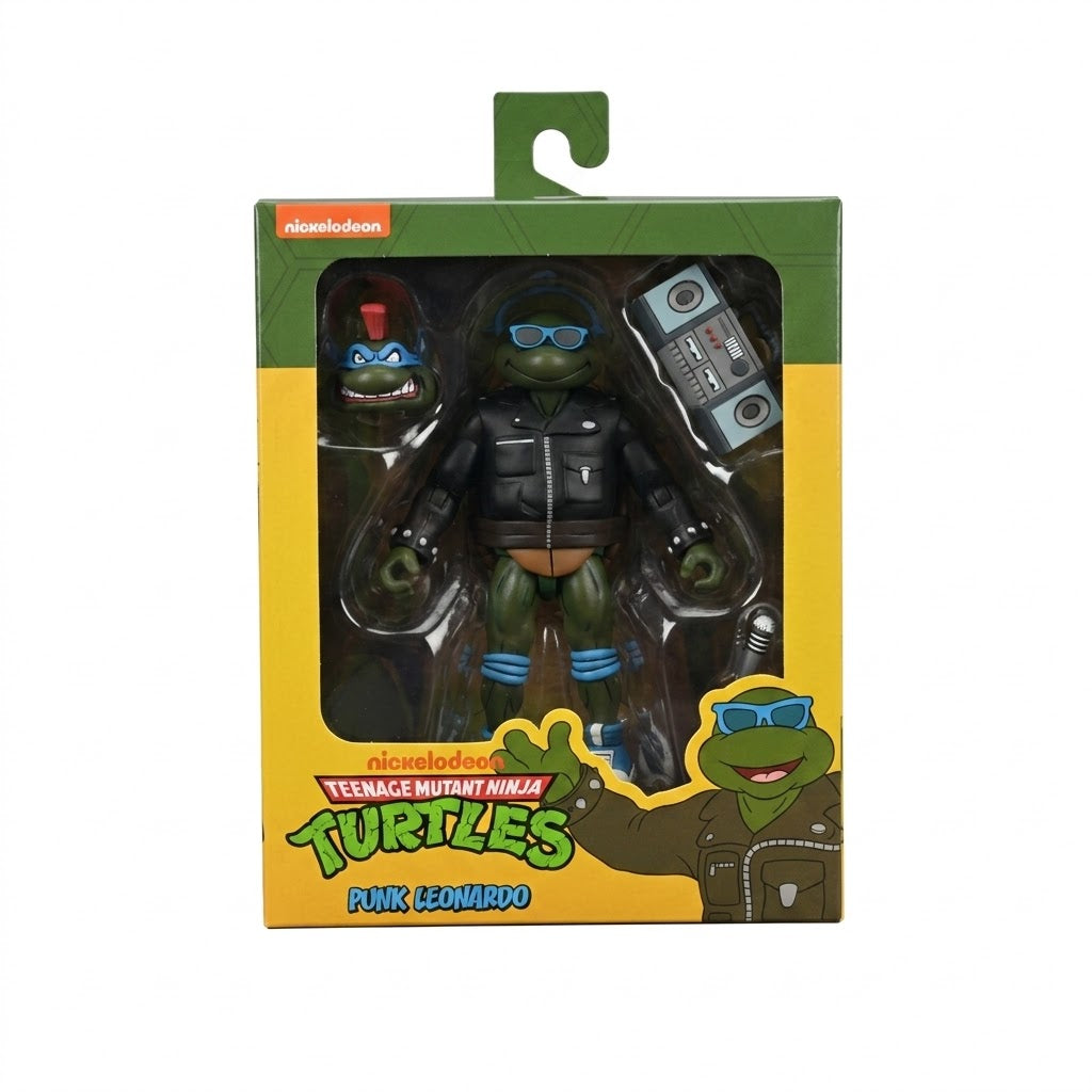 Nickelodeon Teenage Mutant Ninja Turtles 7 Inch Scale Punk Leonardo Ultimate Action Figure