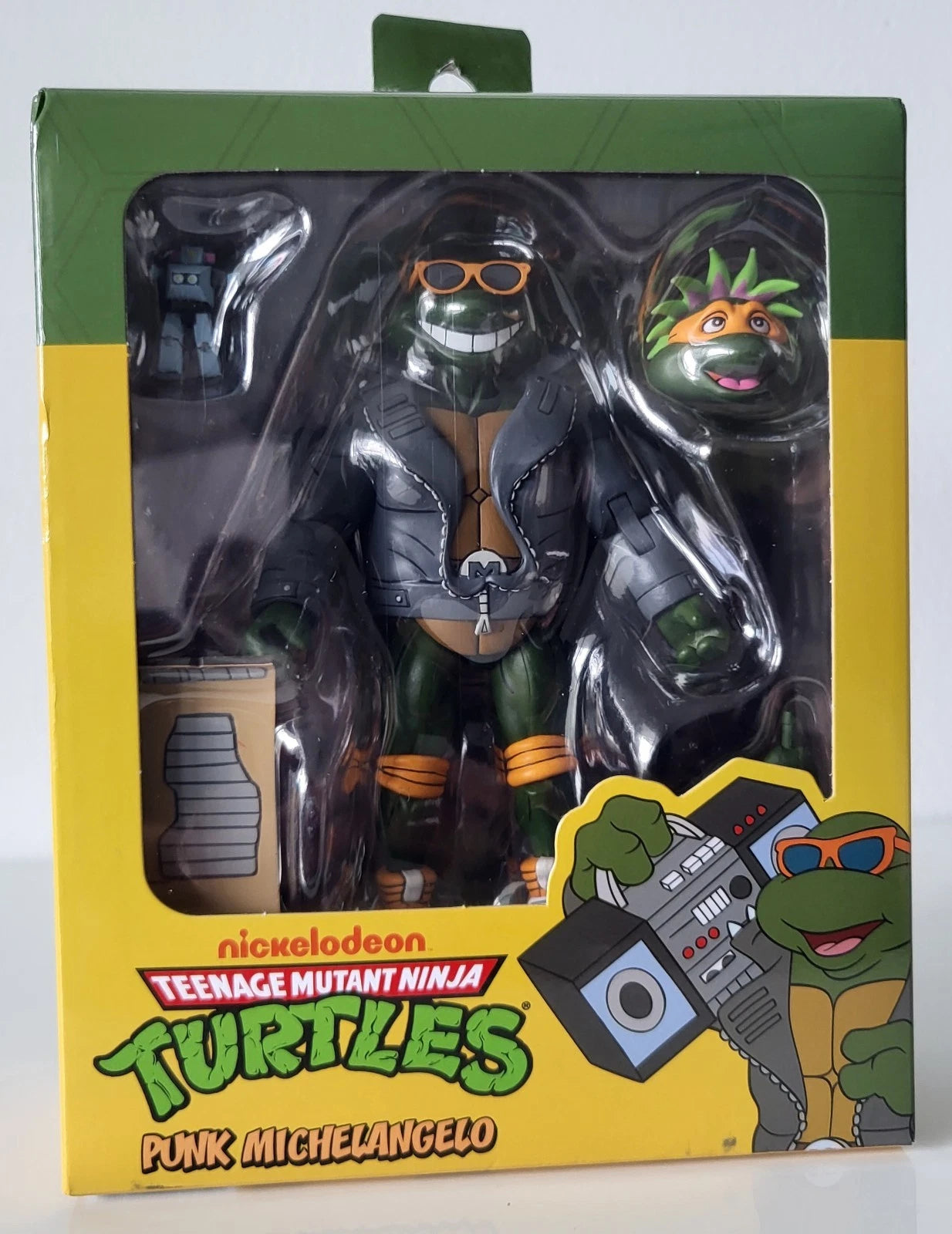 Nickelodeon Teenage Mutant Mutant Ninja Turtles - 7-INCH Scale'Punk Michelangelo' Ultimates Action Figure (NECA)