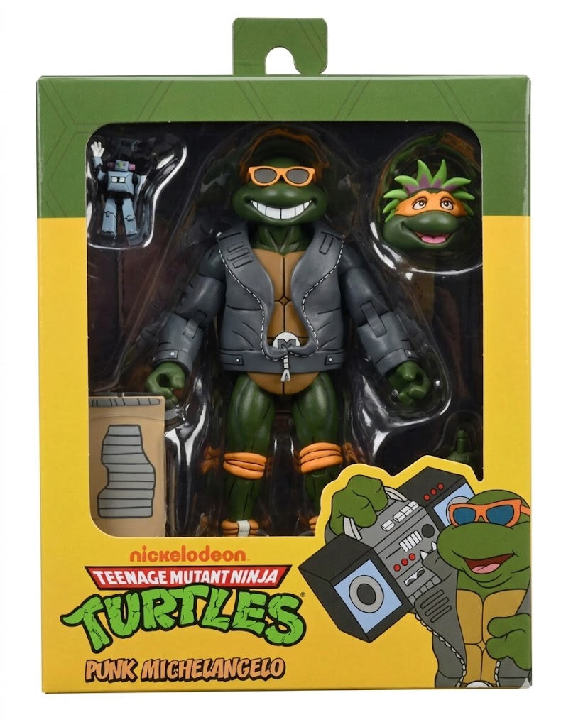 Nickelodeon Teenage Mutant Mutant Ninja Turtles - 7-INCH Scale'Punk Michelangelo' Ultimates Action Figure (NECA)