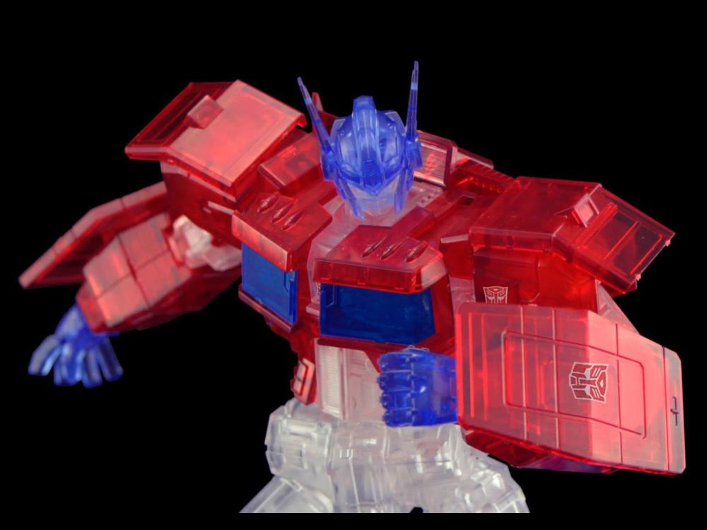 TRANSFORMERS FURAI OPTIMUS PRIME IDW CLEAR