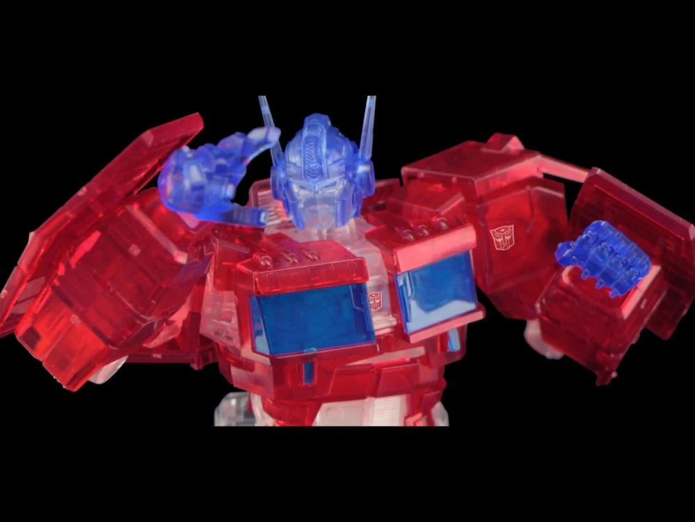 TRANSFORMERS FURAI OPTIMUS PRIME IDW CLEAR
