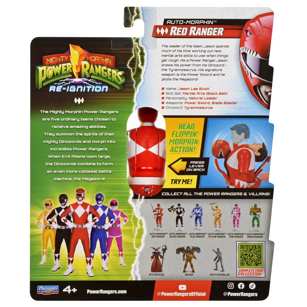 Mighty Morphin Power Rangers Re-Ignition Red Ranger